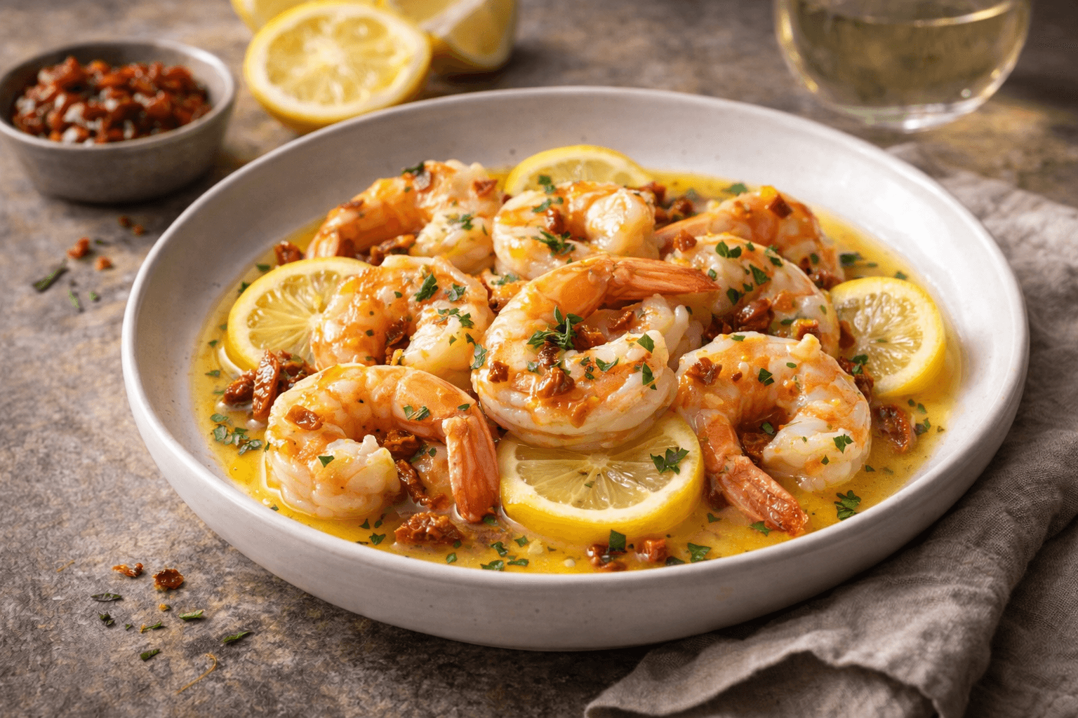 Butter-Poached Shrimp
