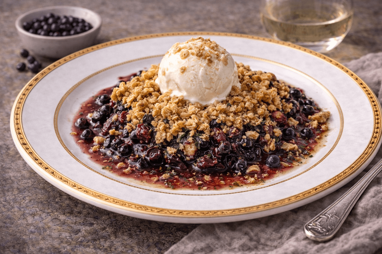 Huckleberry Crisp