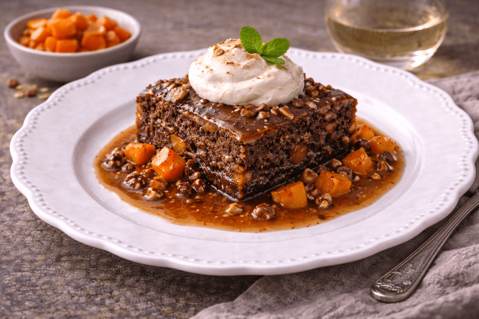 Persimmon Pudding Cake