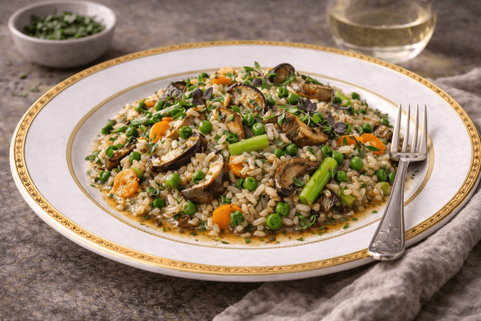 Wild Mushroom Risotto