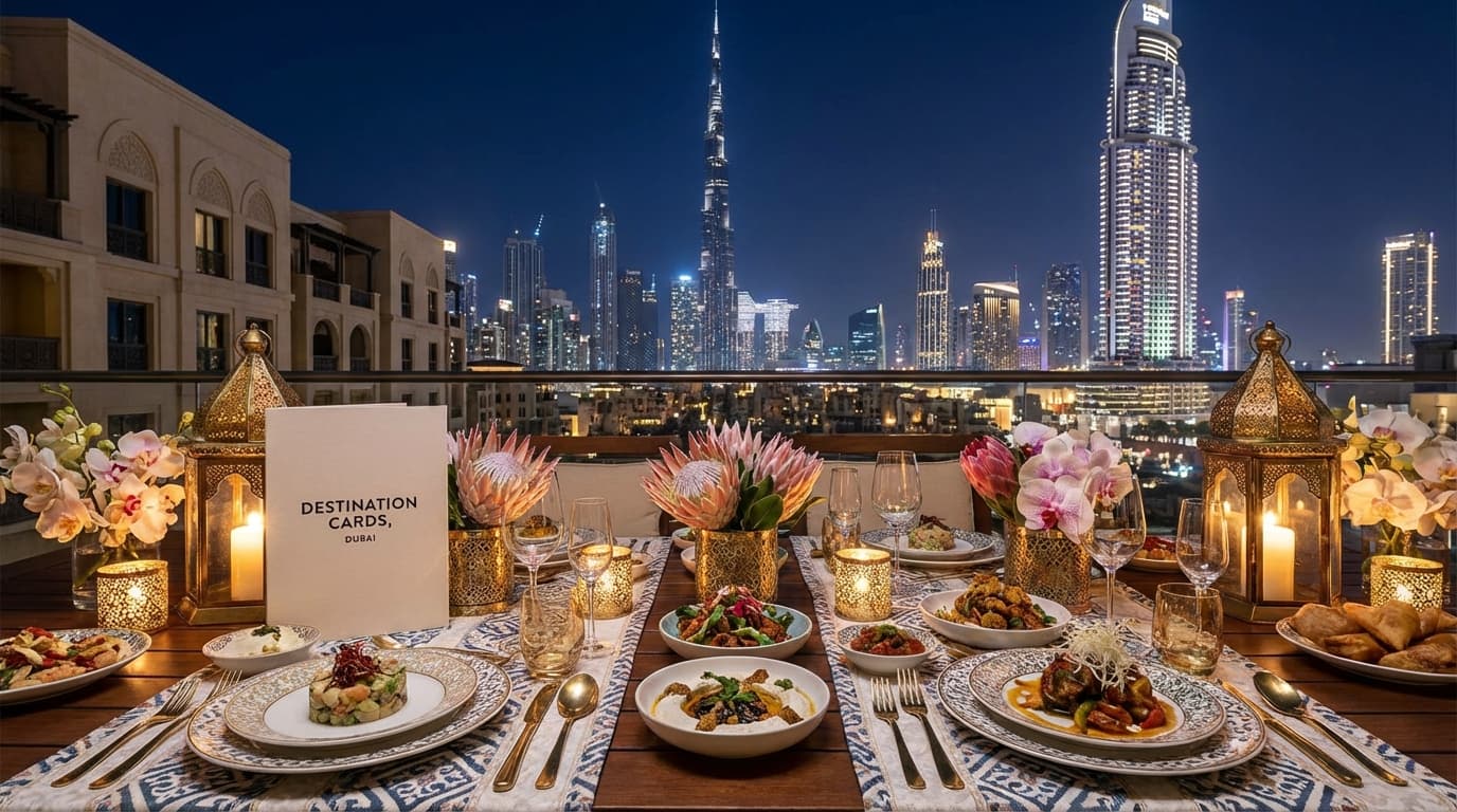 Dubai — Private Villa Dinner