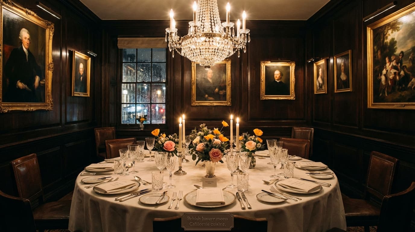 London — Private Corporate Dinner